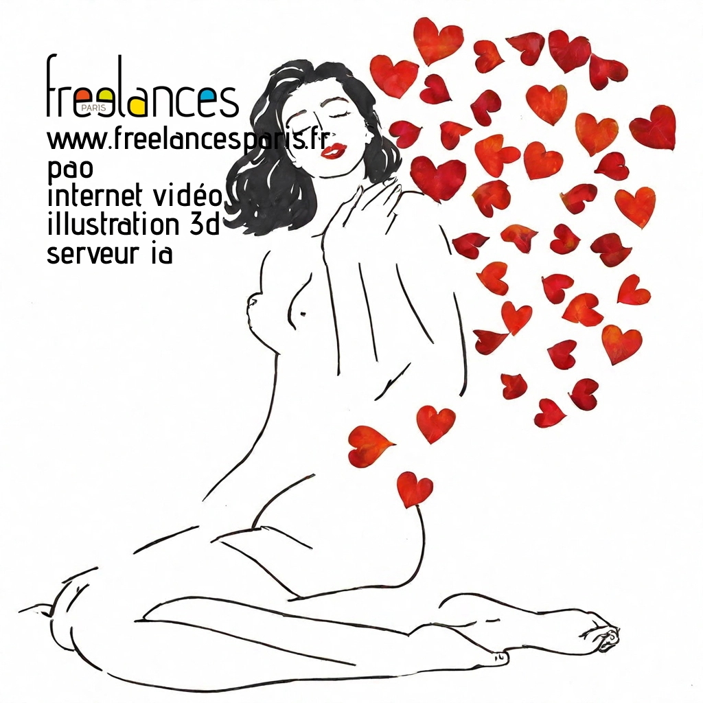 Pao mise en page internet vidéo illustration 3d serveur IA générative AI freelance paris studio de création magazines yro0px10